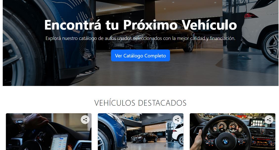 Sistema de Catalogo de Vehiculos para Concesionaria